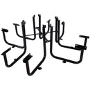 Square Outdoor Steel Picnic Table, With Umbrella Pole by Unique Piece Furniture