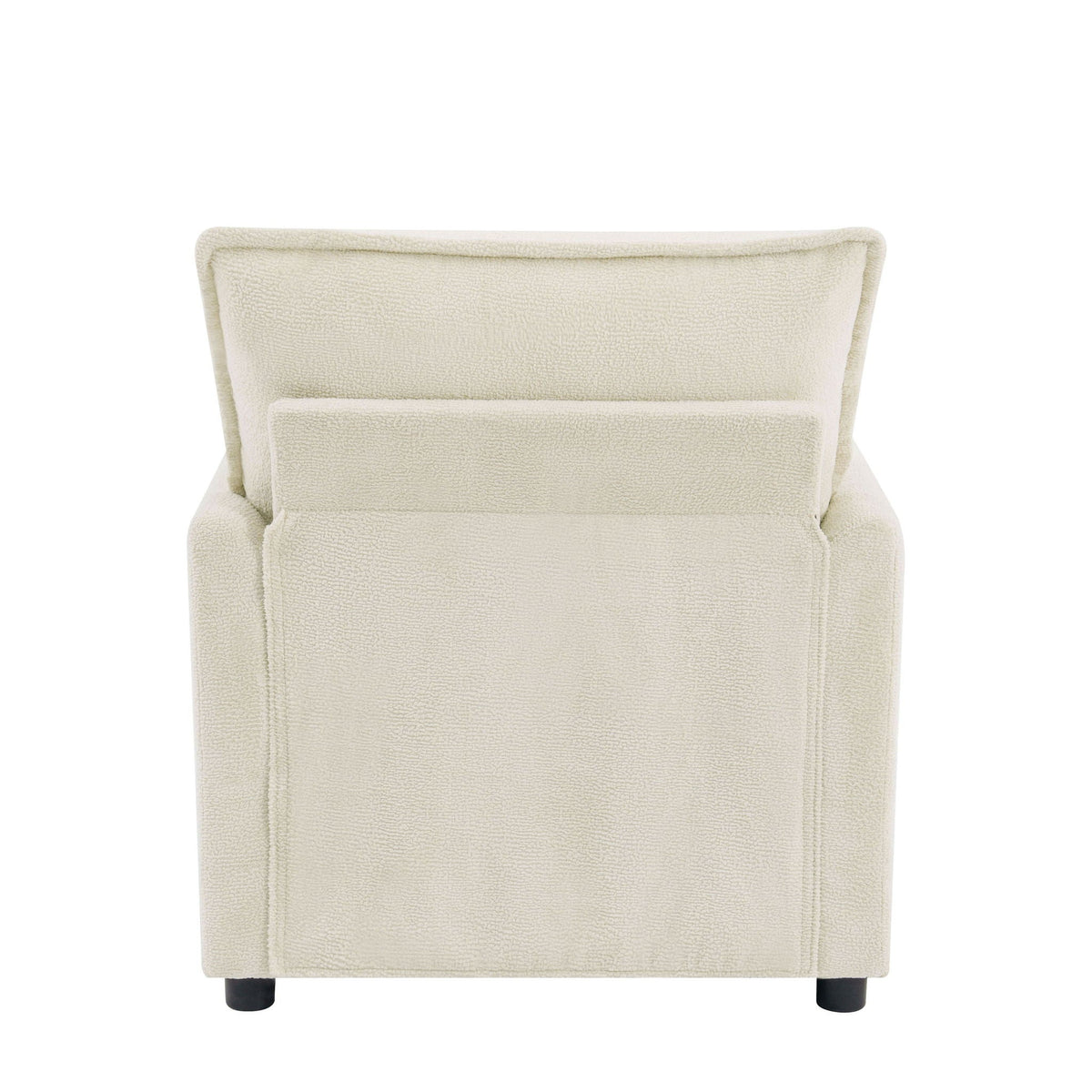 Modern Single Seat Accent Chair With Side Storage Pockets, photo 34 of 40