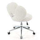 360Swivel Height Adjustable,Swivel Chair,Teddy fabric,home office chair