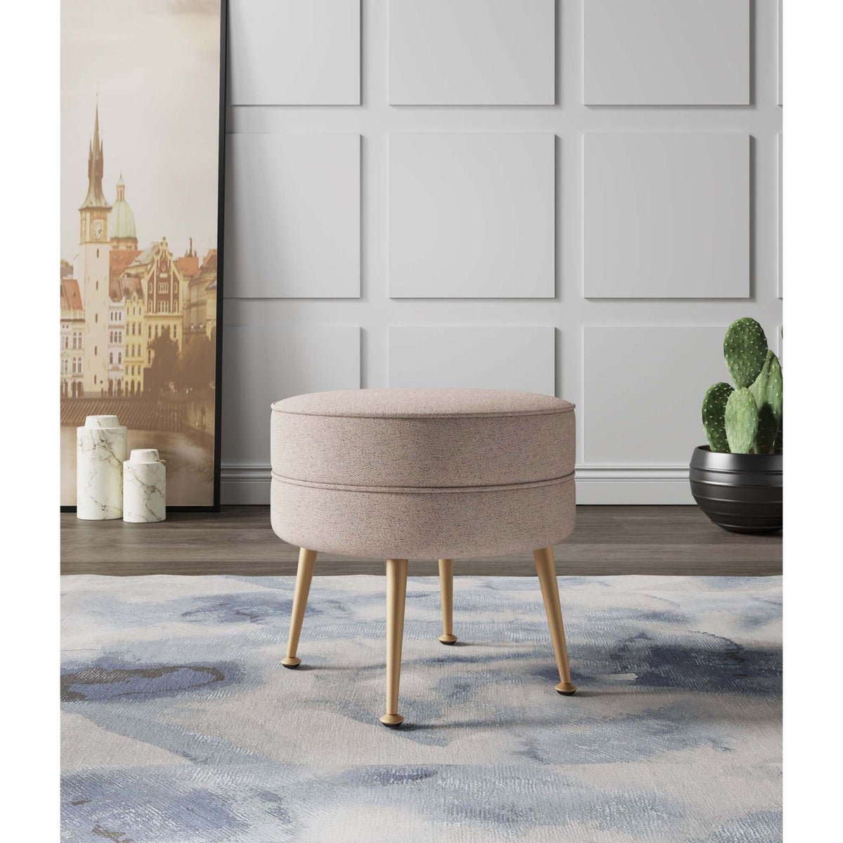 Bailey - Upholstered Accent Ottoman, photo 25 of 37