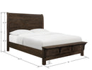 Verna - Sleigh Bed by Unique Piece Furniture