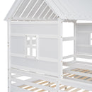 House Platform Beds With 2 Drawers, Side By Side Design by HouseOfZazla