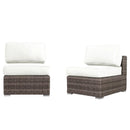 Armless Patio Chair With Cushions by HouseOfZazla
