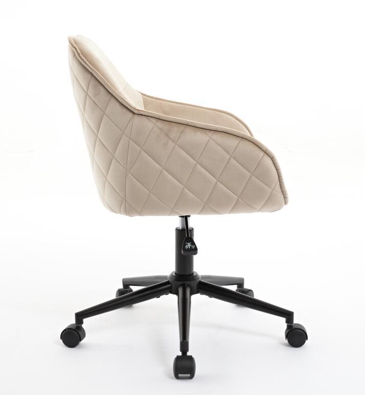 Walker Edison | Quilted Velvet Office Desk Chair