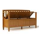 Brooklyn - Handcrafted Entryway Storage Bench