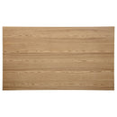 Andrews 66-inch Rectangular Dining Table Light Ash and White