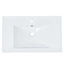 Bathroom Vanity Set With Sink, Combo Cabinet, Bathroom Storage Cabinet, Solid Wood Frame by HouseOfZazla