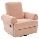 Manual Swivel Recliner Rocker Chair With Adjustable Backrest by HouseOfZazla