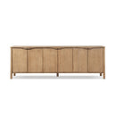Nolan - 6 Door Sideboard - Brown by HouseOfZazla