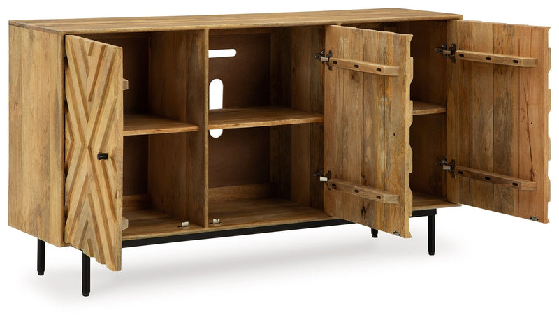 Cadewick - Accent Cabinet - Natural, photo 6 of 7