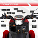 Electric Mobility Scooter With Big Size And High Power - Red by HouseOfZazla