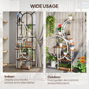 Outsunny 8 Tier Plant Stand Indoor