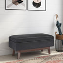 Owen - Upholstered Rectangular Storage Ottoman by Unique Piece Furniture