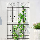 Metal Garden Trellis Rustproof For Climbing Plants Outdoor Flower Support by HouseOfZazla