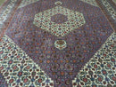 8' X 10' Vintage Fine Handmade India Wool Rug Hand Knotted Carpet Detailed Nice