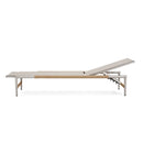 Hargrove Outdoor Aluminum Chaise Lounge with Mesh Seat by HouseOfZazla