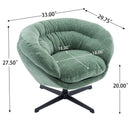 Modern Office Chair With 360 Degree Swivel by HouseOfZazla