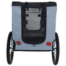 Large Folding Bike Trailer for Dogs – 66LB Capacity All-Terrain Pet Carrier