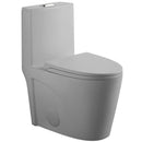 1 Piece Toilet With Tornado Flush, Dual Flush, And ADA Height Comfort Chair by HouseOfZazla
