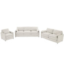 Cozy Sofa Set Oversized Comfy Cloud Sofa with Double Cushion by HouseOfZazla