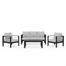 Outdoor Patio Set With All-Weather Thick Cushions by HouseOfZazla