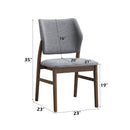 Sarha - Padded Seat Side Chair (Set of 2) by HouseOfZazla
