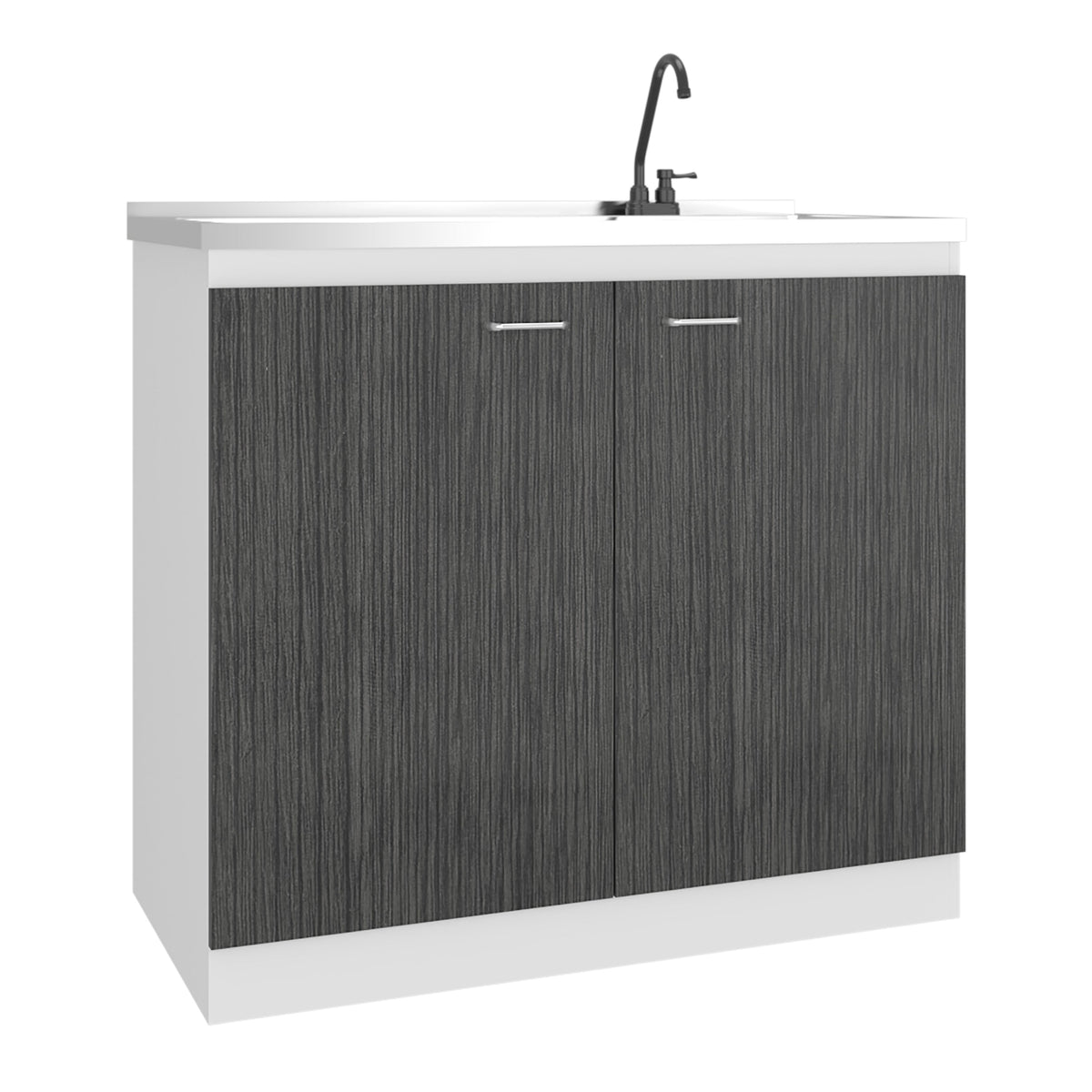 Salento Freestanding Sink, Double Door Cabinet, photo 3 of 9
