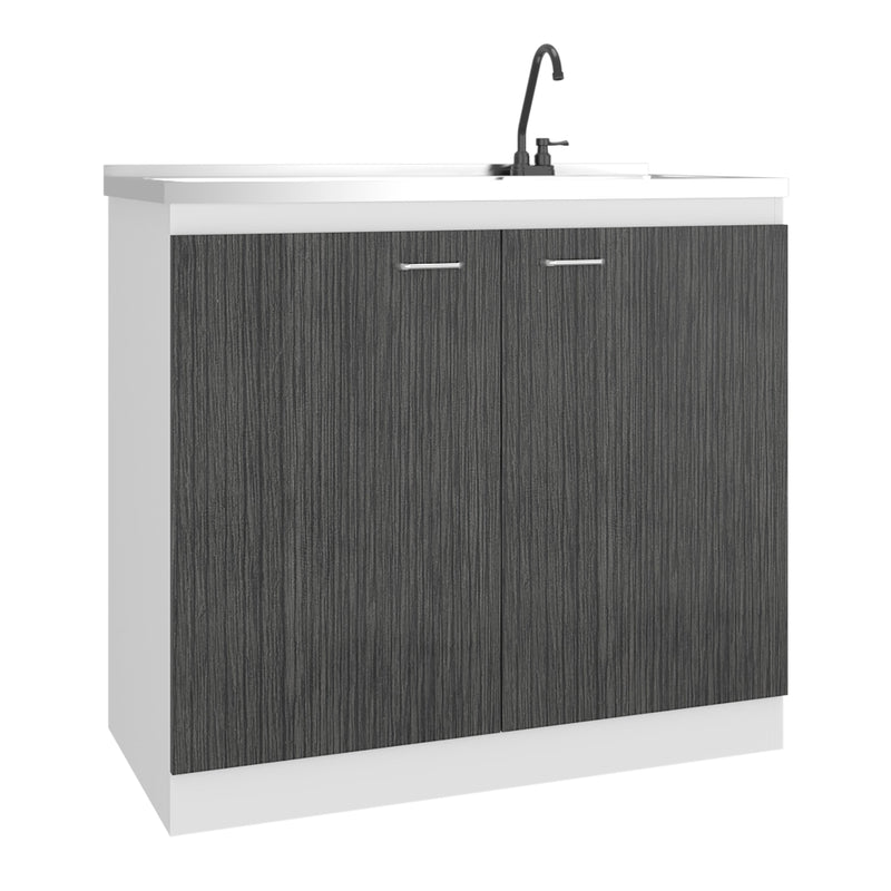 Salento Freestanding Sink, Double Door Cabinet, photo 3 of 9