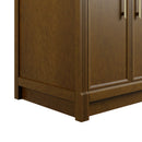 James Martin Bellshire 84" Single Bathroom Vanity, Honey Oak