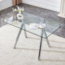 Dining Table With Transparent Surface by HouseOfZazla