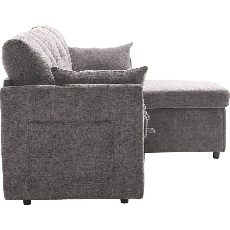 Modular Sectional Sofa L Shaped Modular Couch with Reversible Chaise Modular Sofa Sectional Couch with Storage Seats