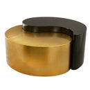 Ying Yang - Coffee Table - Gold / Black by HouseOfZazla