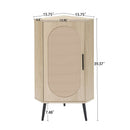 Freestanding Corner Corner Cabinet For Living Room by HouseOfZazla