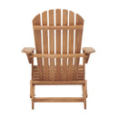 Oversize Outdoor Folding Adirondack Chair, Patio Chair For Garden by HouseOfZazla