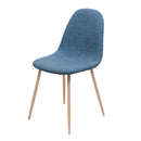 Elegant Dining Chair Set With Fabric by HouseOfZazla