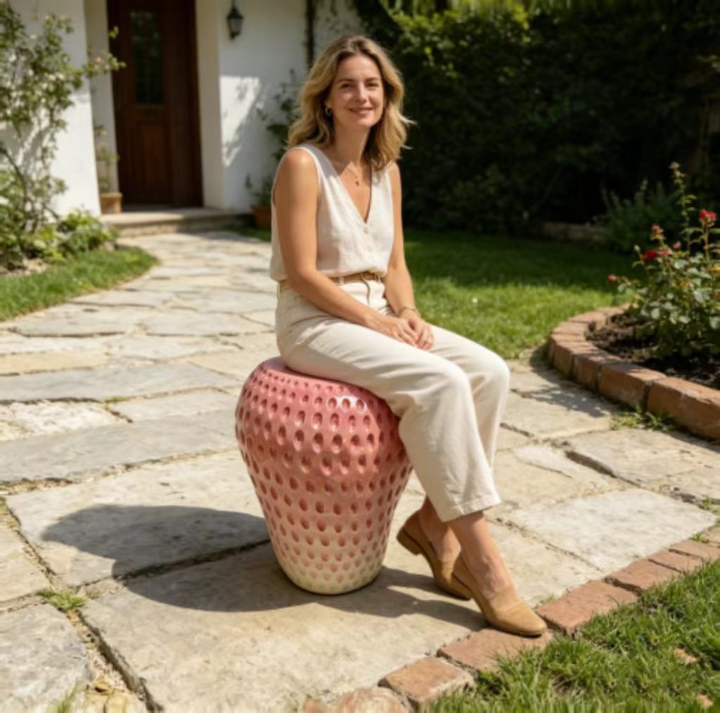 Strawberry Fruit Stool, photo 8 of 10