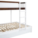 Bunk Bed With Twin Size Trundle, Storage And Desk by HouseOfZazla