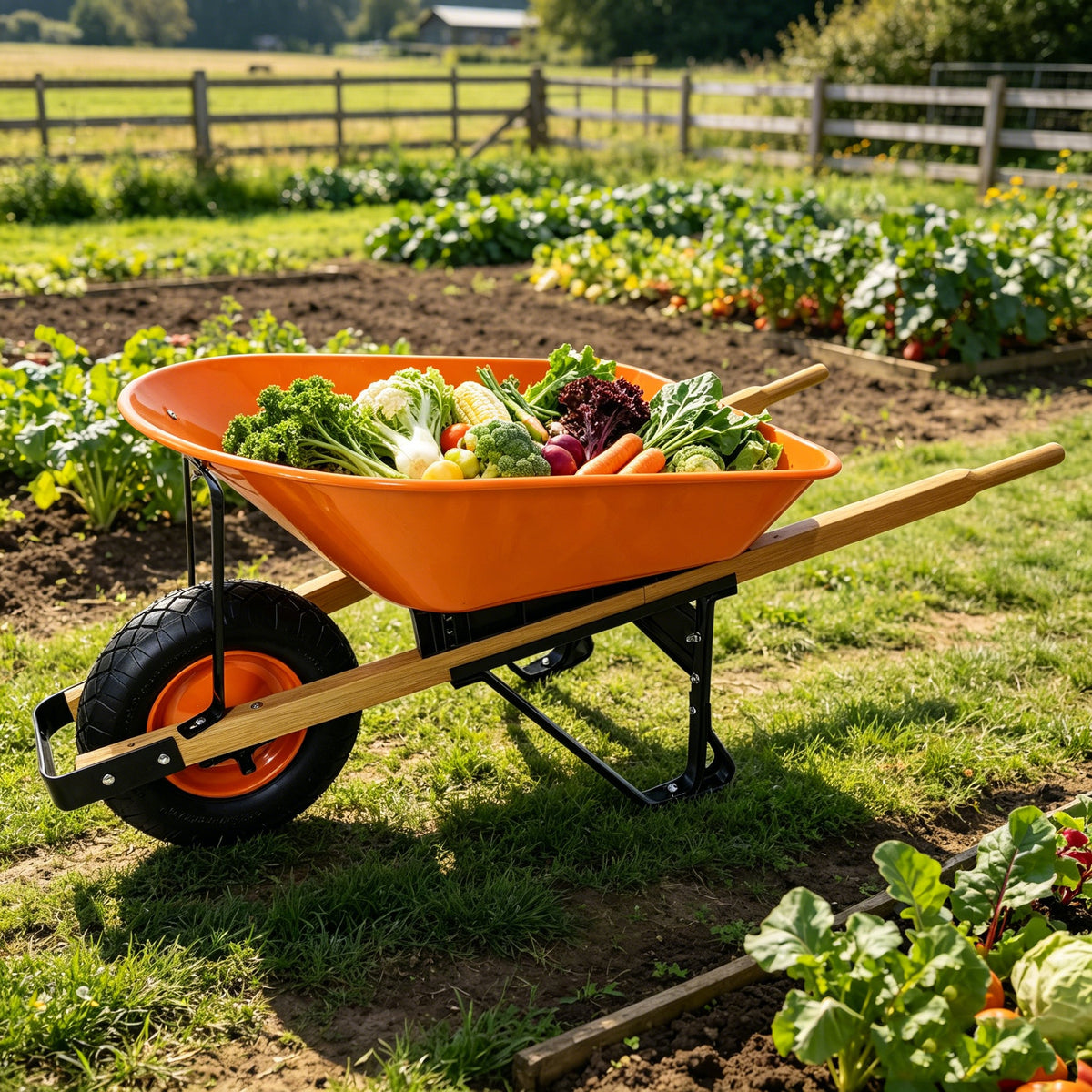 Steel Tray Wheel Barrow, photo 6 of 10