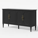 Vintage Buffet Cabinet With Adjustable Shelves by HouseOfZazla