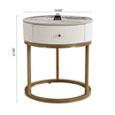 Modern Round Table With Drawers by HouseOfZazla