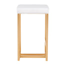 Midas - Contemporary / Glam Counter Stool (Set of 2) by HouseOfZazla