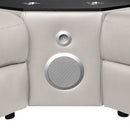 Nova - Sectional With Bluetooth Speaker, LED And Lifting Wine Cabinet