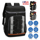 Cooler Backpack 36 Can Leakproof Insulated Cooler Backpack with 25L/6.6Gal for Picnic Camping BeachÊHiking Fishing Travel