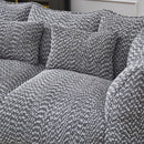 Comfortable Dual Beanbag Chair With High Resilience Foam Core For 2 People
