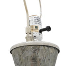 Hand-Finished Mercury Glass Table Lamp