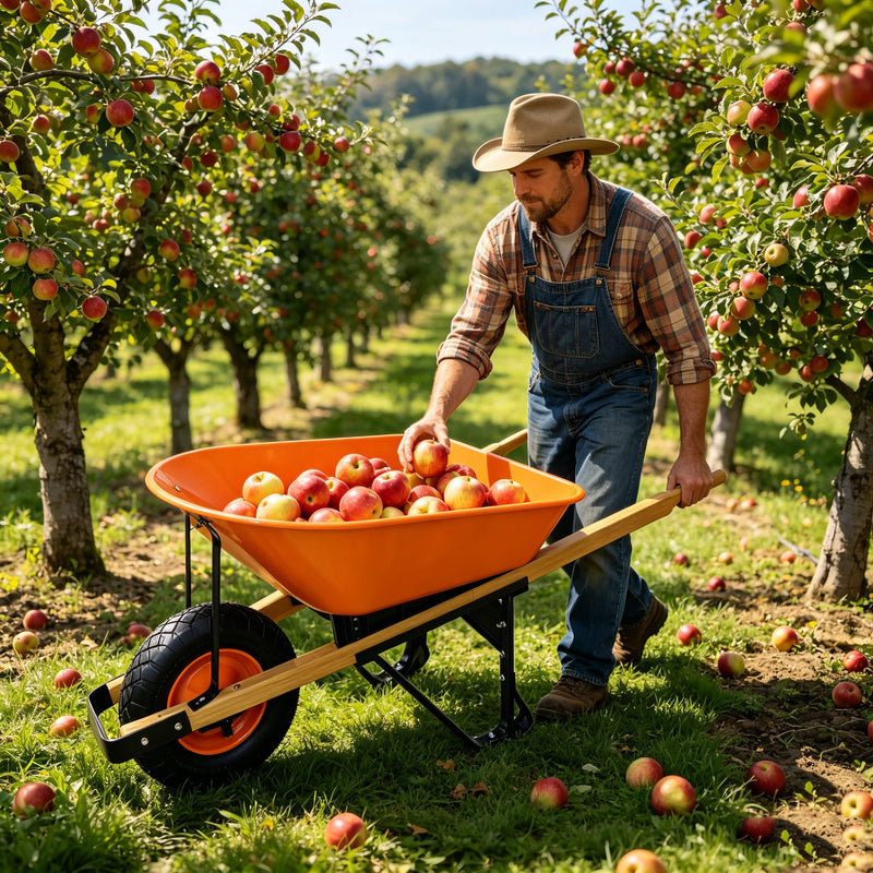 Steel Tray Wheel Barrow, photo 4 of 10
