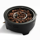Propane Tabletop Gas Fire Pit, 40000 Btu Round For Outdoor - Black