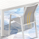 Patio Stackable Dining Chairs (Set of 4)