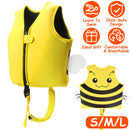 Swim Vest For Kids Float Jacket Learn To Swim Vest with Adjustable Crotch Strap for Boys Girls Toddlers Aged 1-8 Years Old 24-88LBS