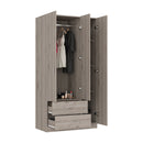 Walker Edison | 3 Door Armoire Storage Cabinet